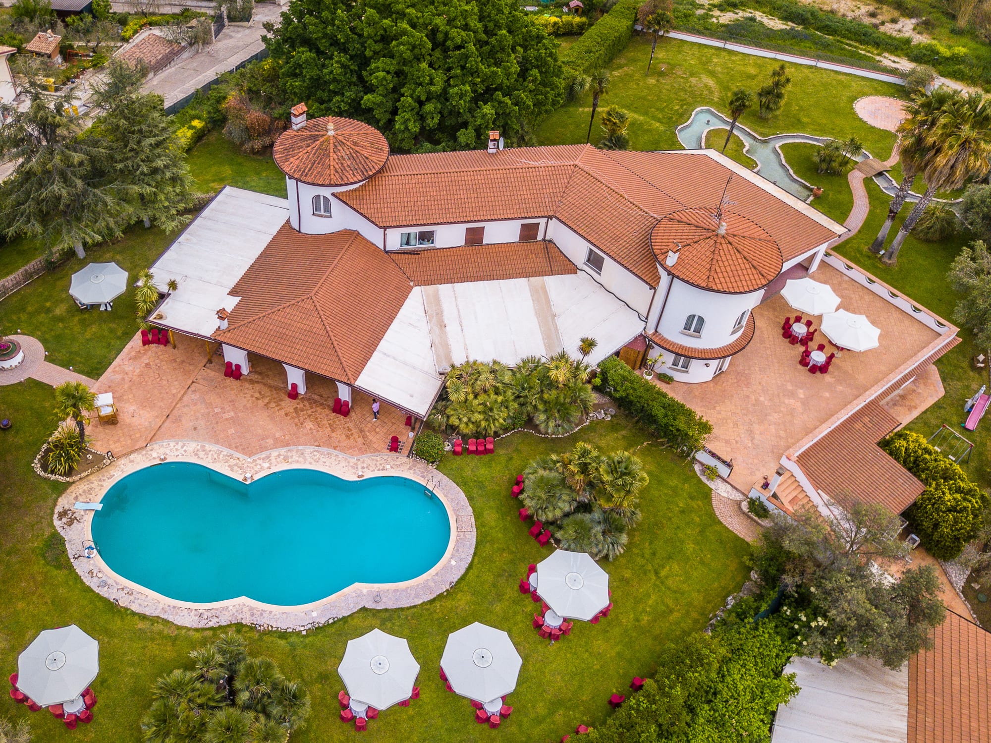 Villa Habana, ville a Roma, zona Nomentano