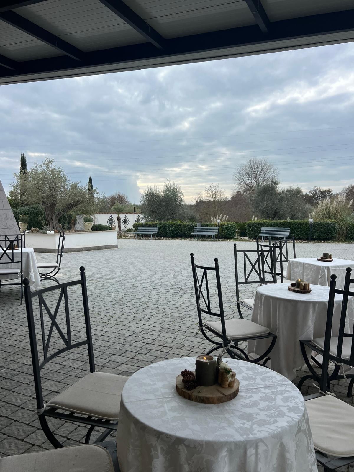 Gli spazi esterni del Casale